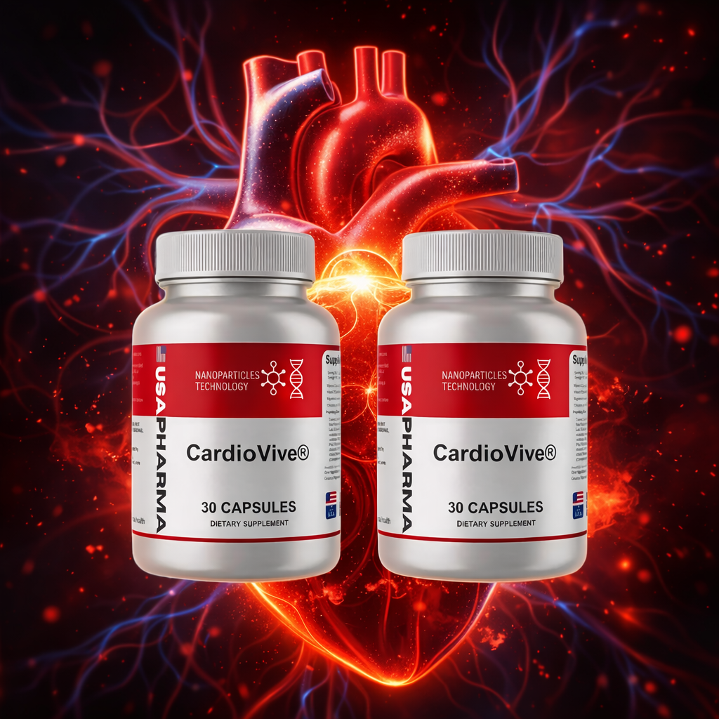 Cardiovive Heart Health Support Supplement Bottle